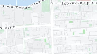 Hotel location map