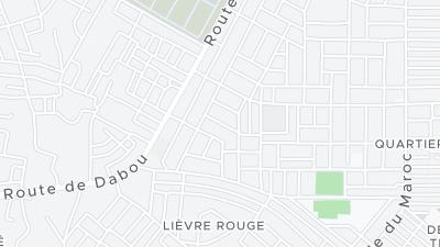 Hotel location map