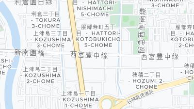 Hotel location map