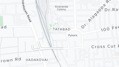 Visa hotellet på en karta