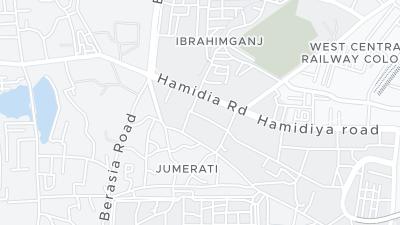 Hotel location map