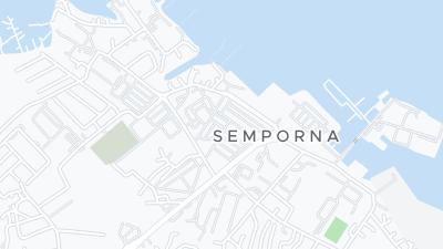 Mapa de localização do hotel