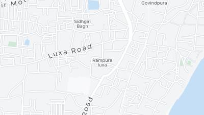 Hotel location map