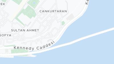 Mapa de localização do hotel