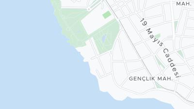 Mapa de localização do hotel