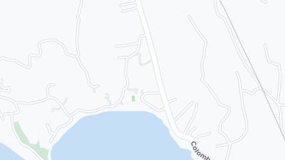 Mapa de localização do hotel