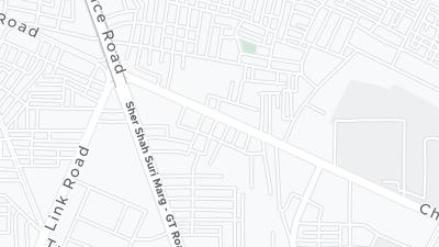 Hotel location map