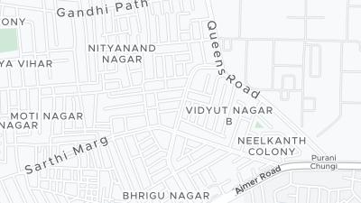 Hotel location map