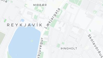 Hotel location map
