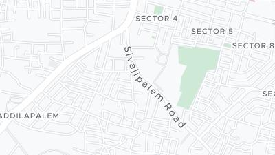 Mapa de localização do hotel