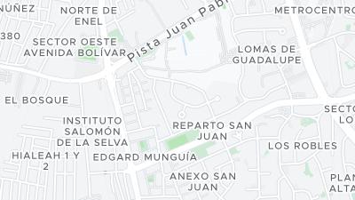 Hotel location map