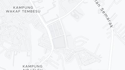 Mapa de localização do hotel