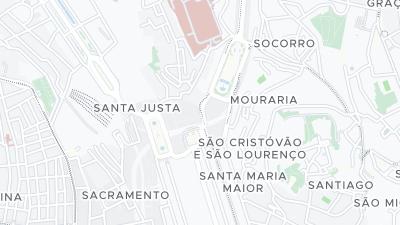 Mapa de localização do hotel