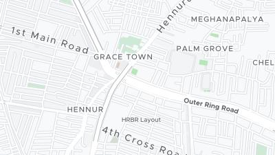 Mapa de localização do hotel