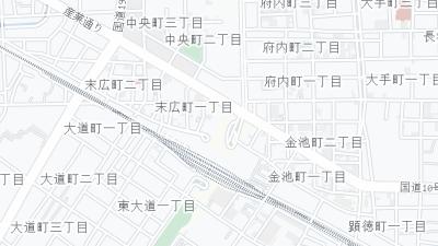 Hotel location map