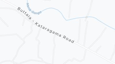 Mapa de localização do hotel