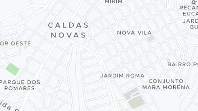 Kaart met de situering van het hotel