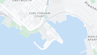 Kort over hotellets beliggenhed