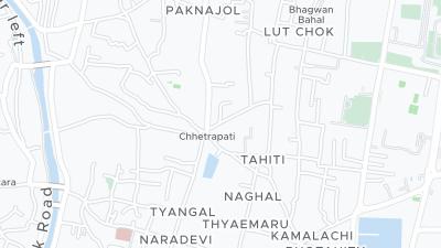 Hotel location map