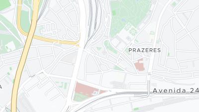 Mapa de localização do hotel