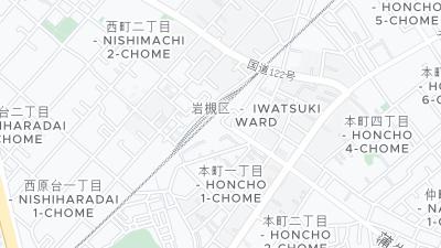 Hotel location map