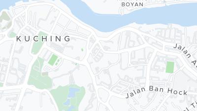 Mapa de localização do hotel