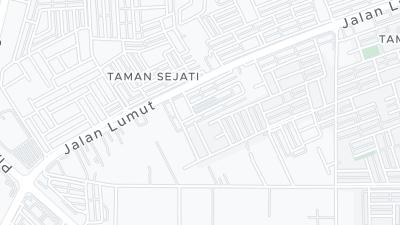 Mapa de localização do hotel
