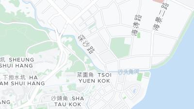 Hotel location map