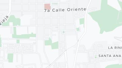 Hotel location map