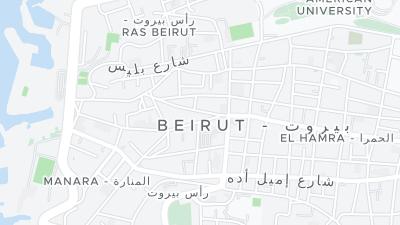 Hotel location map