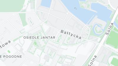 Hotel location map