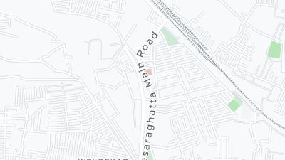 Mapa de localização do hotel