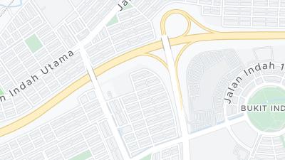 Mapa de localização do hotel