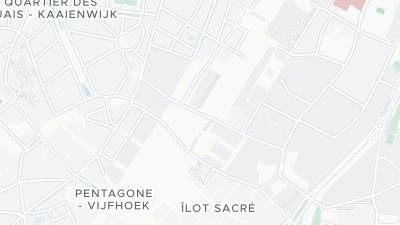 Kaart met de situering van het hotel