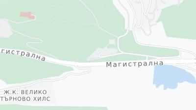 Hotel location map