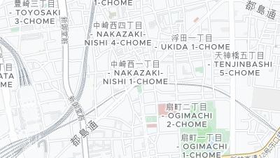 Hotel location map