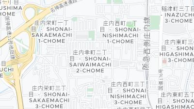 Hotel location map