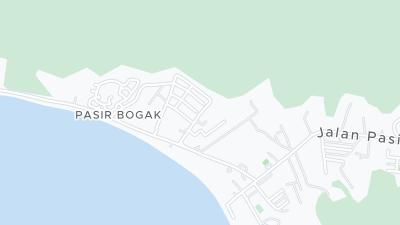 Mapa de localização do hotel