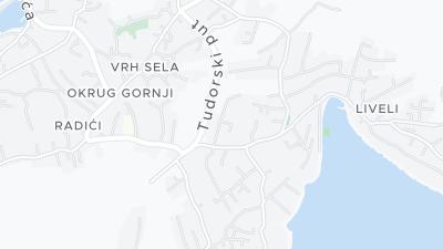 Mapa de localização do hotel