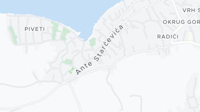 Mapa de localização do hotel