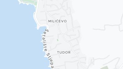 Mapa de localização do hotel