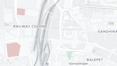 Hotel location map