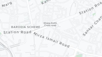 خريطة موقع الفندق