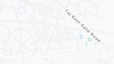Hotel location map