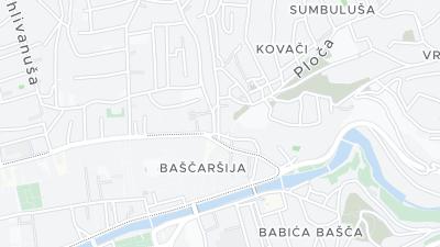 Hotel location map