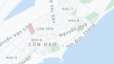 Hotel location map