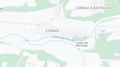 Kaart met de situering van het hotel