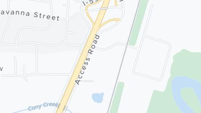 Hotel location map
