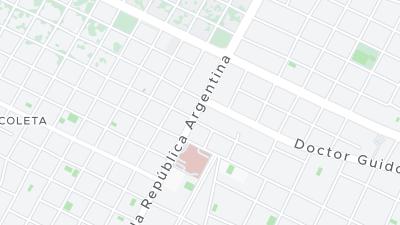 Hotel location map