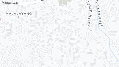 Mapa de localização do hotel